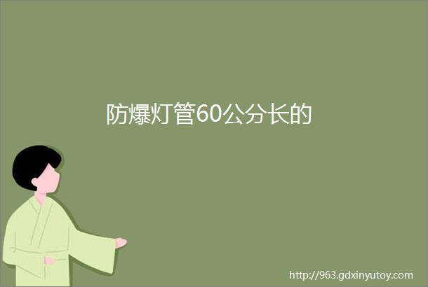 防爆灯管60公分长的