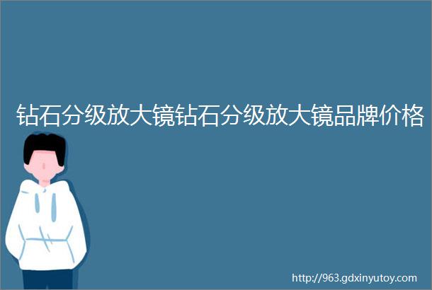 钻石分级放大镜钻石分级放大镜品牌价格