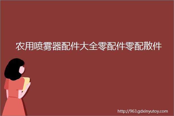 农用喷雾器配件大全零配件零配散件