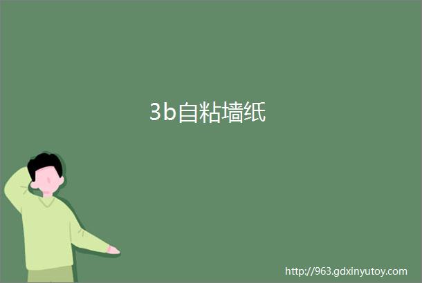 3b自粘墙纸